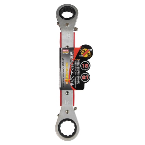 TRAD板ラチェットレンチS 19x21
