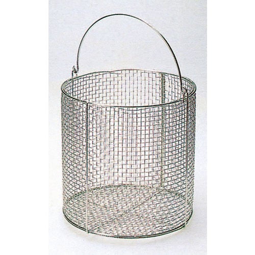 ステンレス丸型洗浄カゴ 小