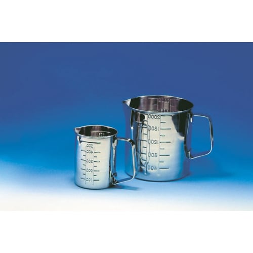 ステンレスビーカー〈SUS304〉3L 手付