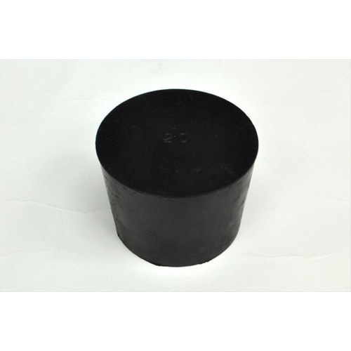 天然ゴム栓 黒 No.19
