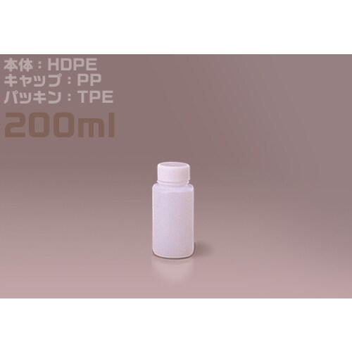 Jボトル丸型広口200ml (200本入)