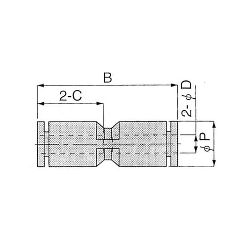 クリーンルーム用ユニオンストレートPU 6−C