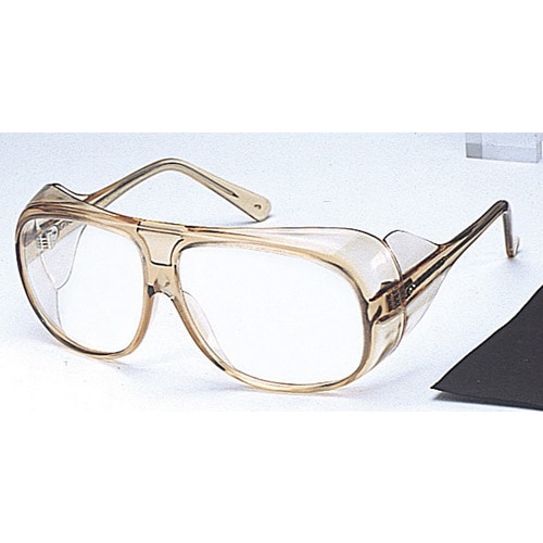 保護めがね2眼型YS−190 ブラウン PET