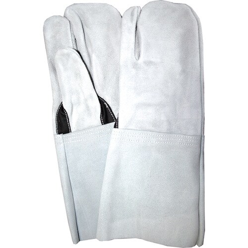 溶接革手 31B 3本長 当付