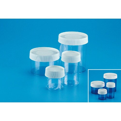 標本容器 PC製 125ml 青