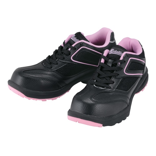 安全スニーカー MDLON507−BK−255