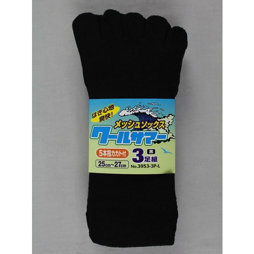 #4031−4P−L消臭ソックス先丸カラー4足組