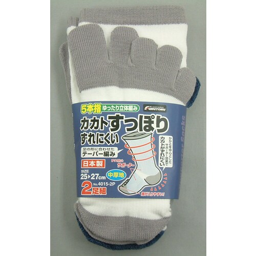 #4032−4P−L 消臭ソックス先丸ワークカラー