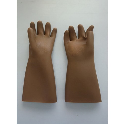 #956 天然ゴム極厚ロング手袋(約40cm)