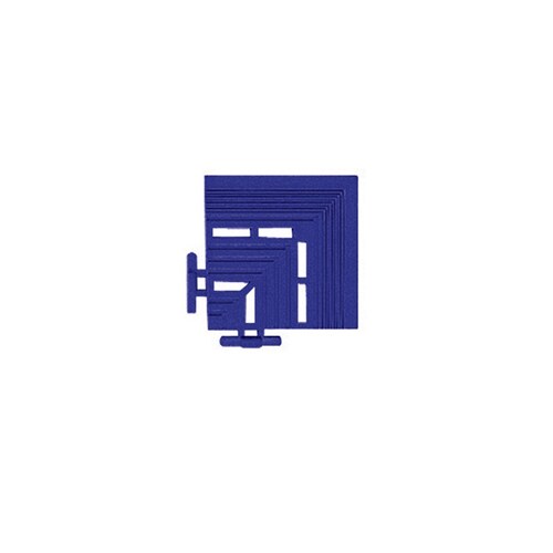 エコジョイントスノコ 角ふち 青