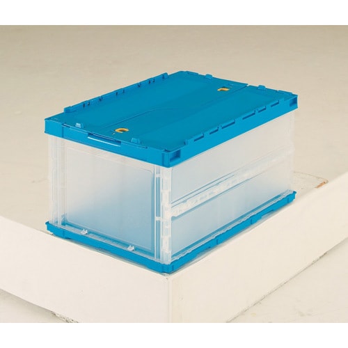 ペタンコ フタ付 TR−C40B 半透明