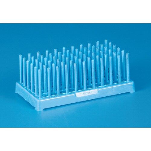 試験管ペッグラック PP製 孔数50径16mm用