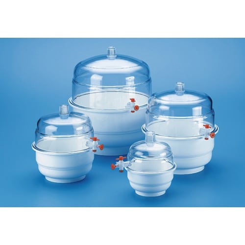 真空デシケーターストップコック容器 PP 径150