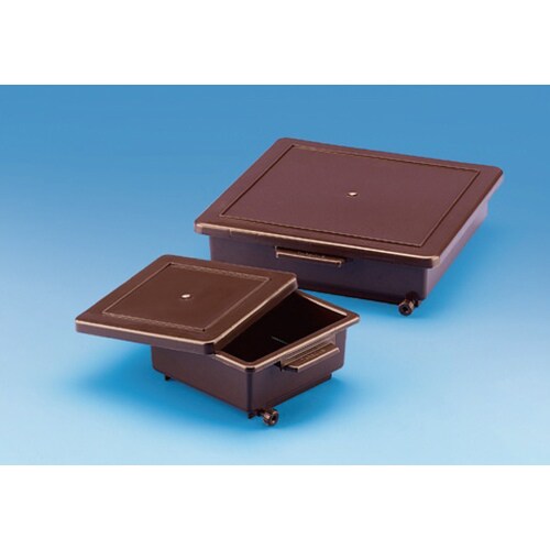 染色用ボックス 褐色 PP製119−0077384