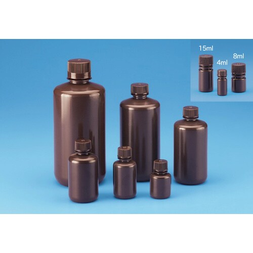 褐色細口試薬瓶 LDPE製 1000ml