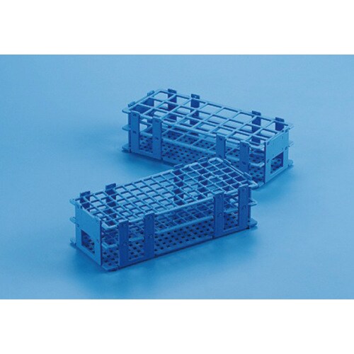 ポリグリッド試験管立てPP孔数40 径20用 白