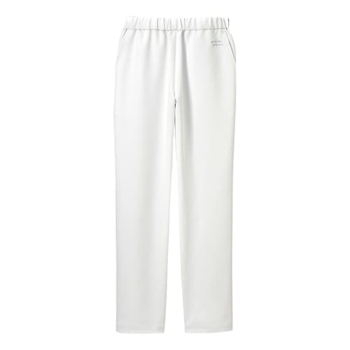 スクラブテーパードパンツM609(ホワイト)