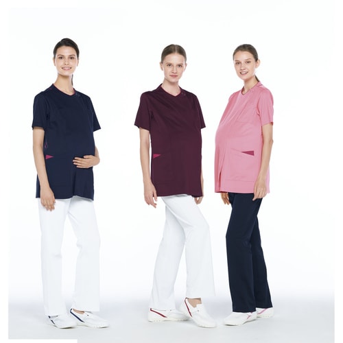 マタニティパンツ ピンクHOS−4993(M)