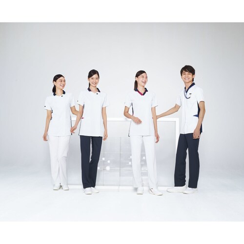 チュニック Tネイビー+ターコイズ(L)