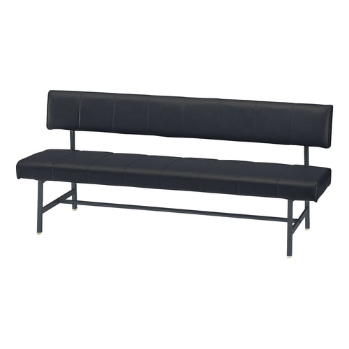 長イス(背付)ネオブラックTEP−15A