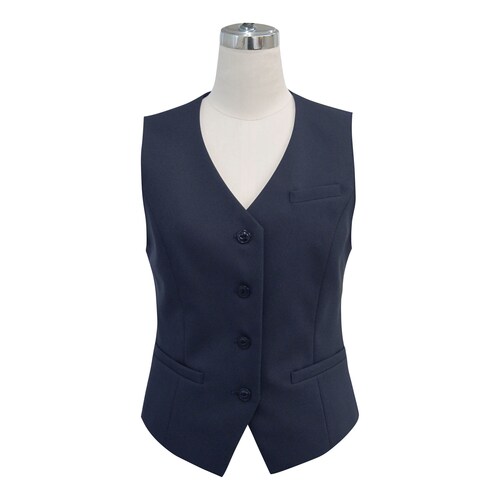 事務服ベスト15U5030(ネイビー)