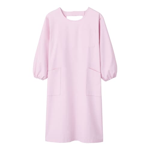 予防衣(男女兼用・長袖)LL74−403(ピンク)