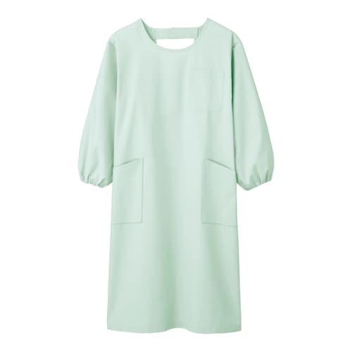 予防衣(男女兼用・長袖)LL74−407(ミント)