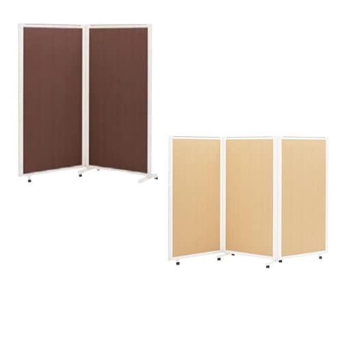 マツヨシ 木目柄スクリーン(2連)オーク3590