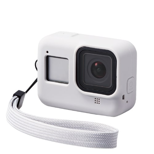 GoPro用シリコンケース ライトグレー