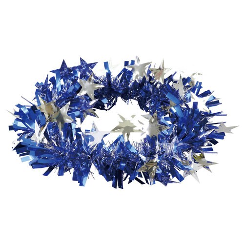 キラキラはなかんむり 青/銀