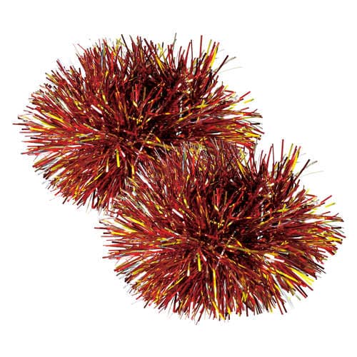 キラキラリストバンド赤金メタリック