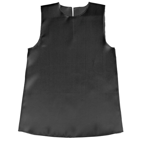 ソフトサテンワンピース C 黒