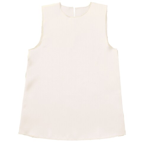 ソフトサテンワンピース J 白