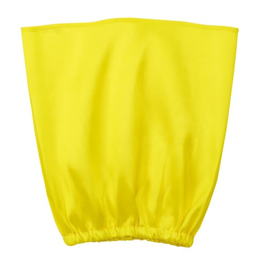 ソフトサテン帽子 黄