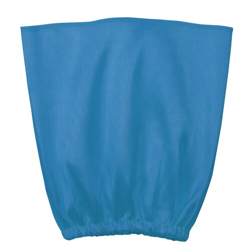 ソフトサテン帽子 青