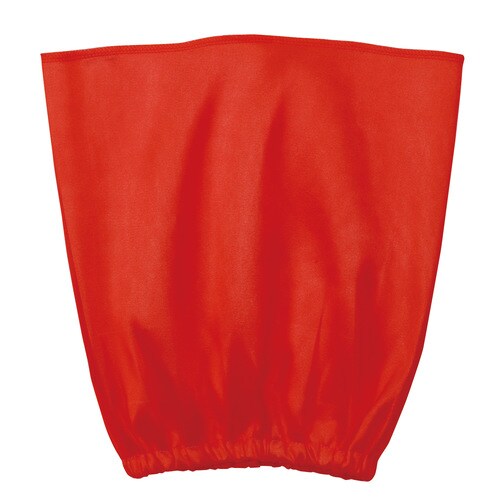 ソフトサテン帽子 赤