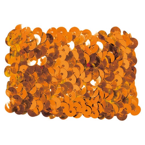 メタリックリストバンド オレンジ