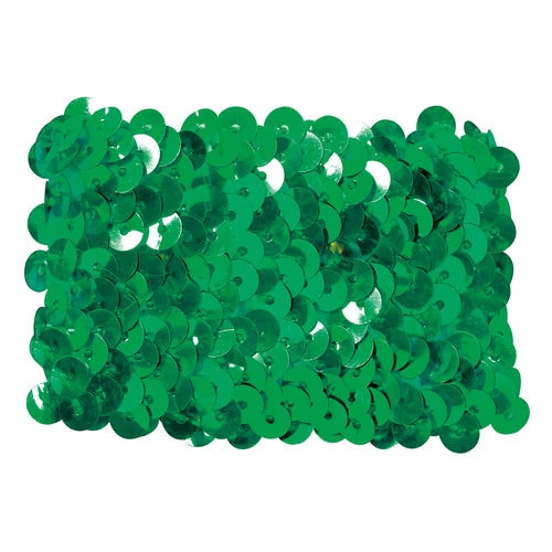 メタリックリストバンド グリーン