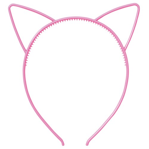 耳付きカチューシャ ピンク