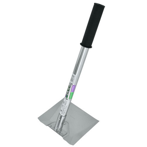 自然 ステンパイプ柄平鍬 450mm