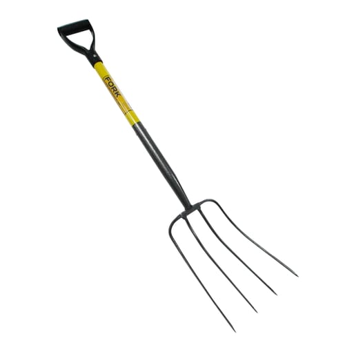 CLUBJ グラス柄フォーク 4本爪