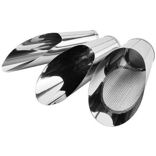 自然 ステン土入れ アミ付 三ツ組