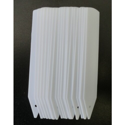 自然 立型ラベル 白9cm 20枚