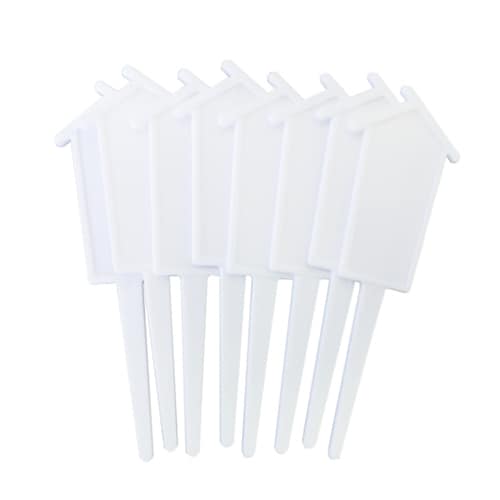 自然 かさ型ラベル 白 8枚