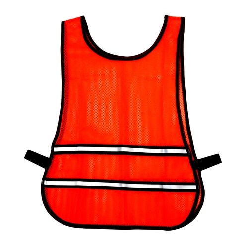 反射ビブス オレンジ