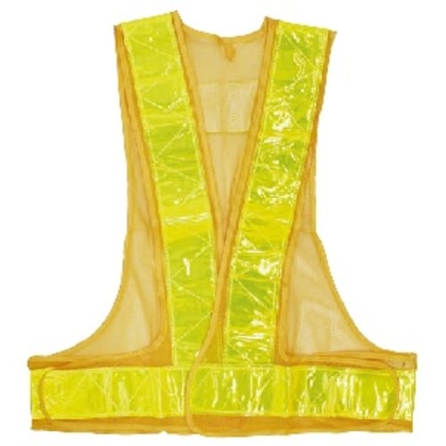 反射安全ベスト 黄色/黄色 XL