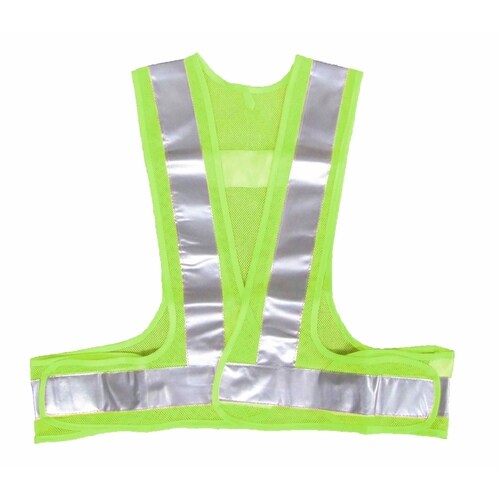 高輝度反射帯安全ベスト 黄色
