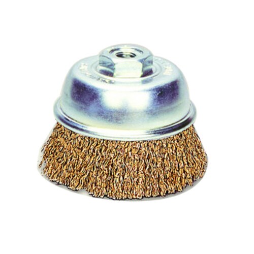 カップワイヤーブラシ真中メッキGCP−1
