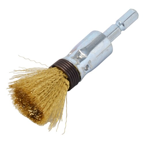 筒型ブラシ 真鍮 RT−3 六角軸 15