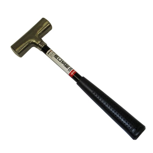 GT パイプ柄両口玄能 225g